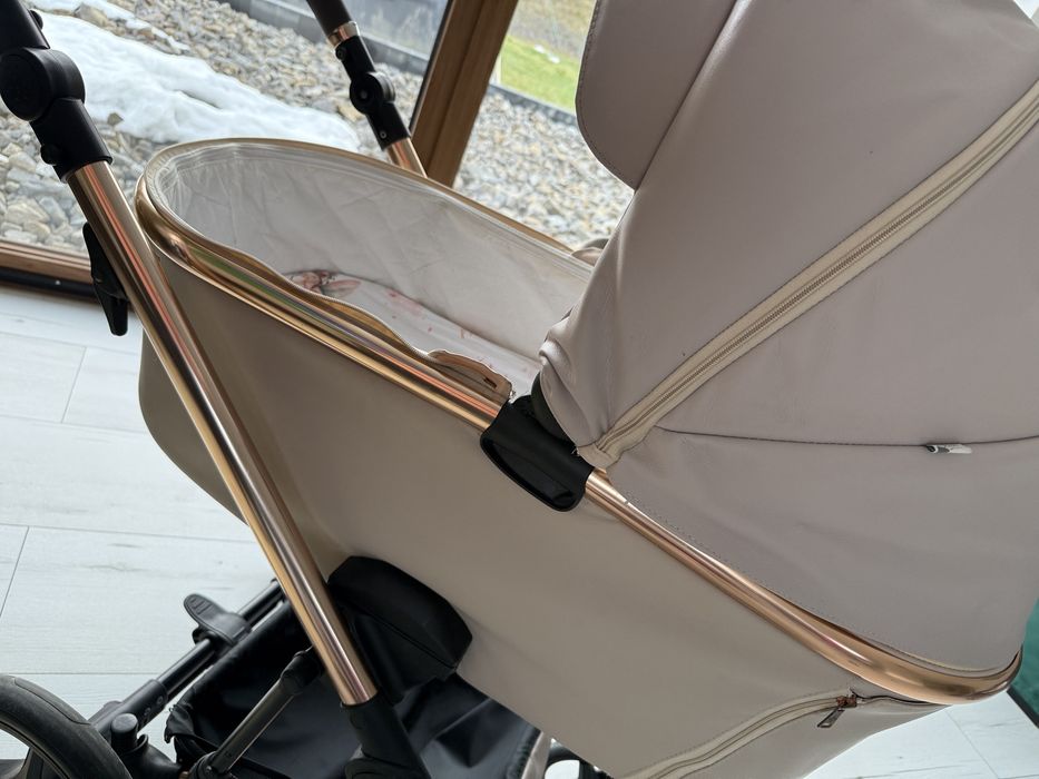 Wozek Bebetto Loren Premium Class plus fotelik cybex
