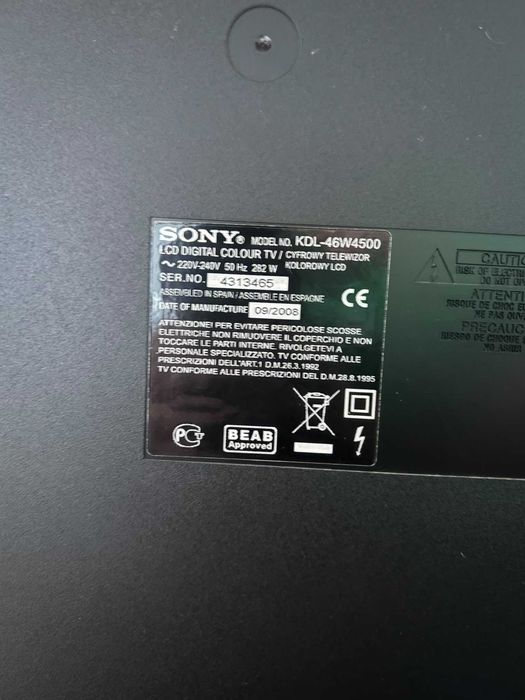 Telvisão SONY 46 Polegadas