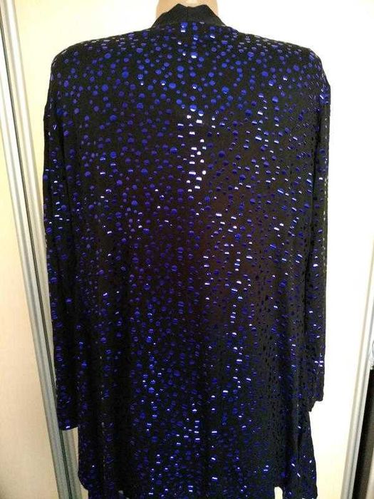 Чорно - фіолетова накидка