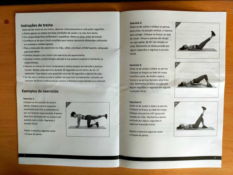 Vendo 2 elásticos para musculação Novos