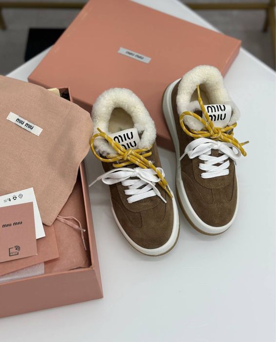 Зимові кеди Miu miu