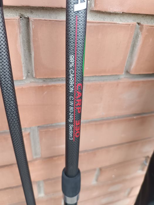 Акція.Карповик Weida Carp Carbon 3.6m 80-240г + Катушка Leader 6000