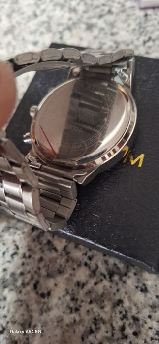 Relógio homem metal novo