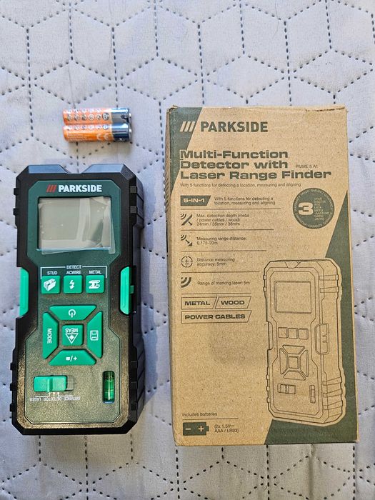 Parkside detektor wielofunkcyjny multimetr 5w1 PMWE 5 A1