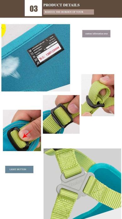 Шлейка TRUELOVE для собак котов нейлоновая сетка сетчатая мягкая