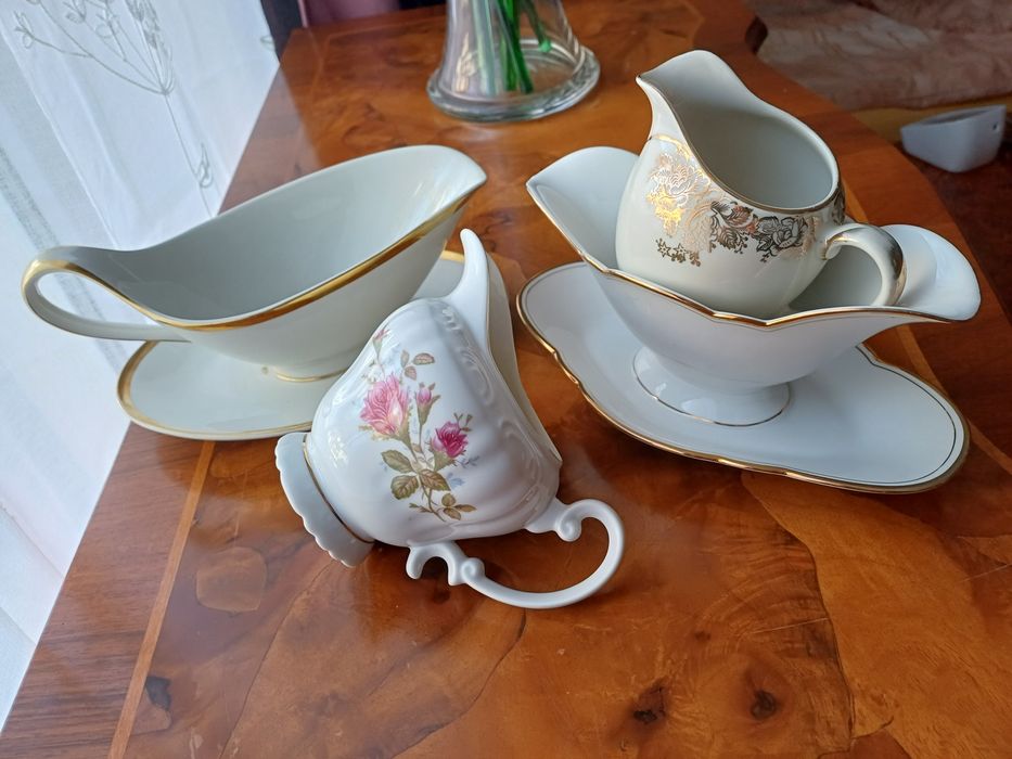 Молочник,соусник немецкие винтаж .Соусник немецкий фарфор