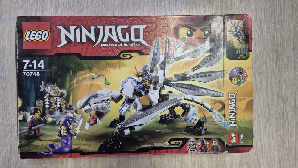 70748 lrgo ninjago tytanowy smok