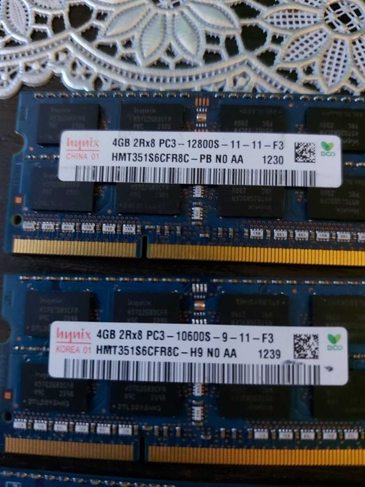 Pamięć ram laptopowa ddr3 4gb
