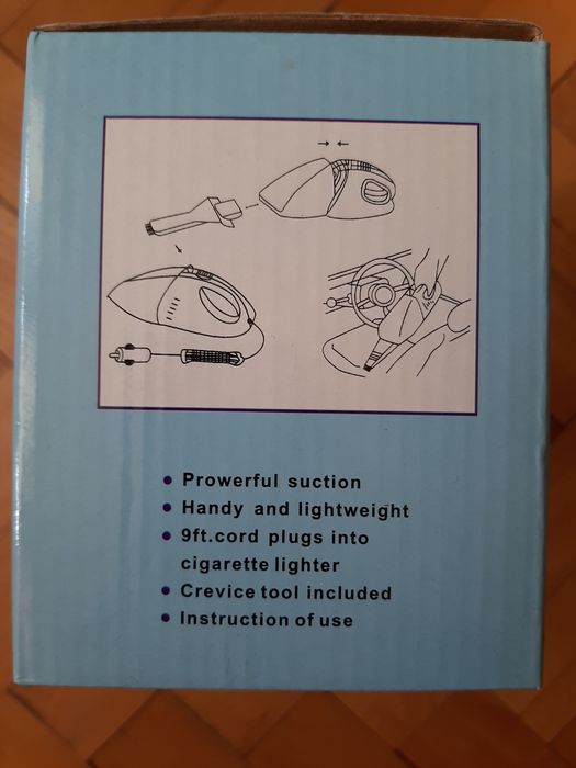 Odkurzacz samochodowy 12V nowy