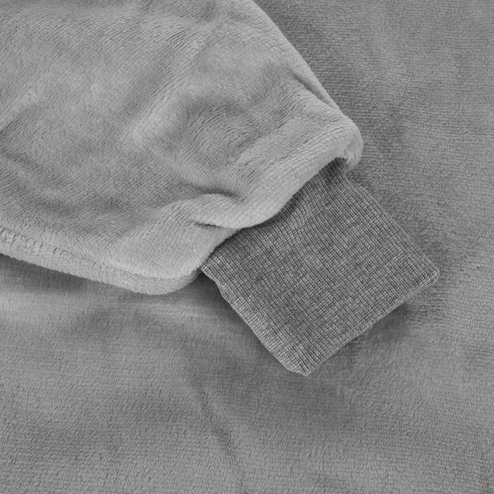 Koc Bluza Oversize Ciepła Gruba Kocobluza Długa 2w1 XXL Futrzak