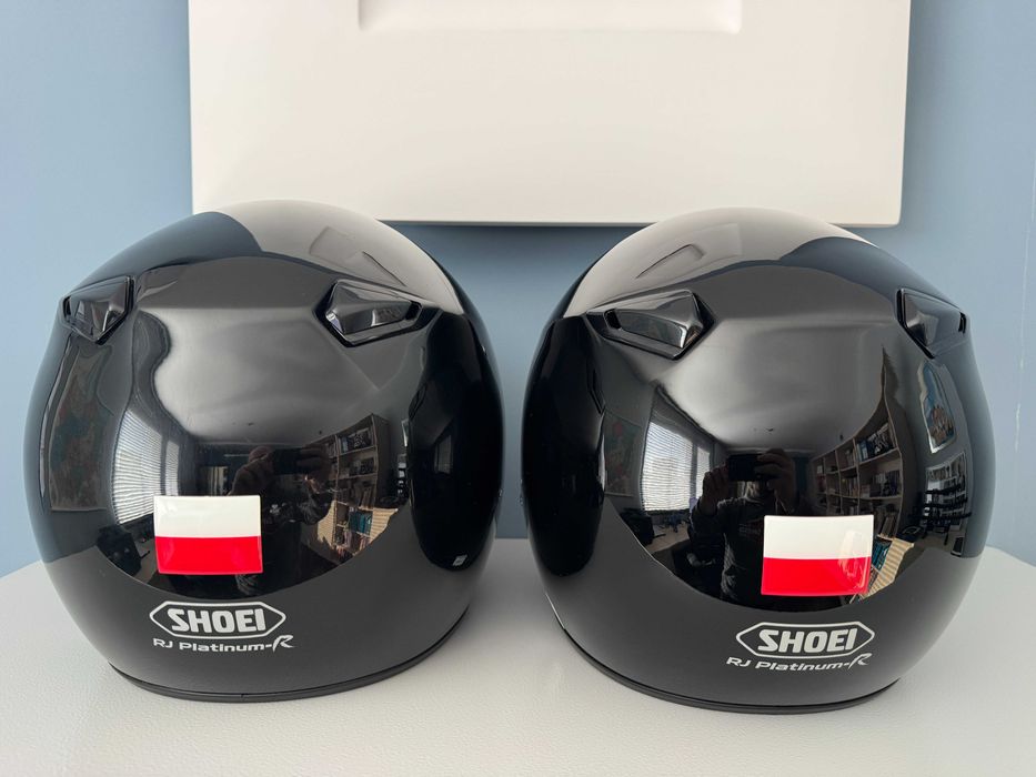 Kaski motocyklowe Shoei RJ Platinum XL i M