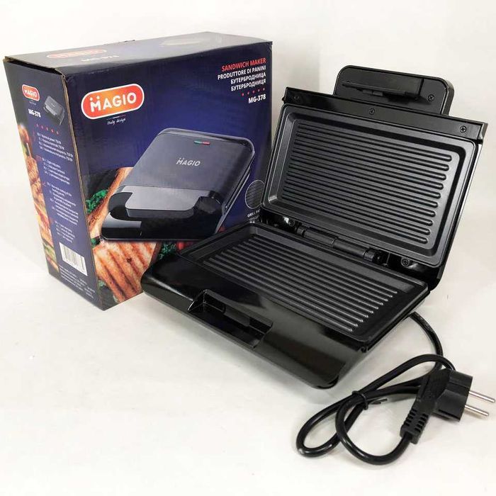 Бутербродниця 750 Вт з антипригарним покриттям,