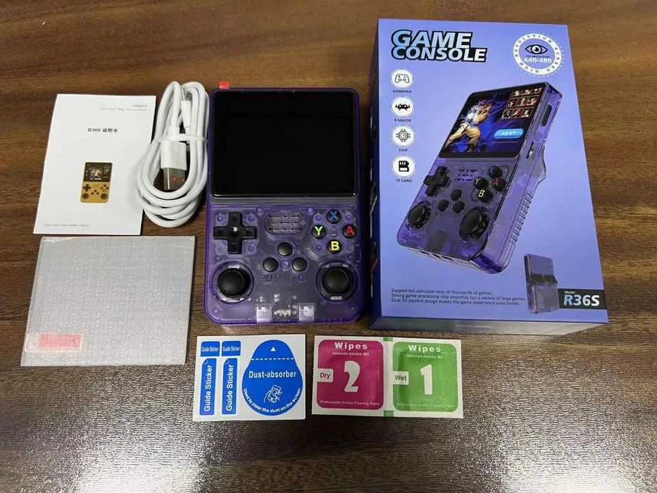 R36S CONSOLA PORTÁTIL | +15.000 jogos retro | diversão sem limites!