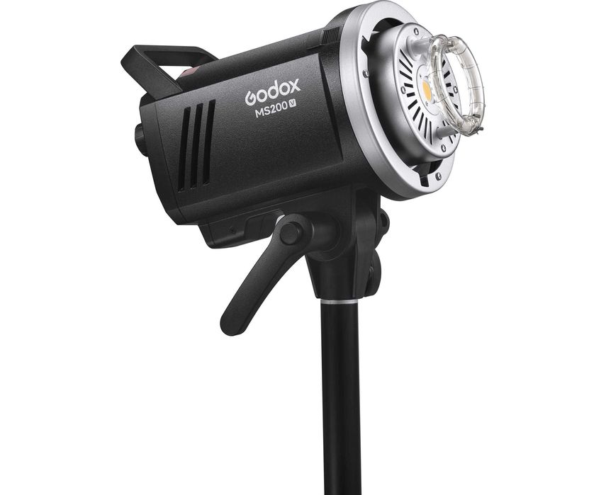 Kit Flash de Estúdio Godox MS200-V 200W – Semi Novo | Completo