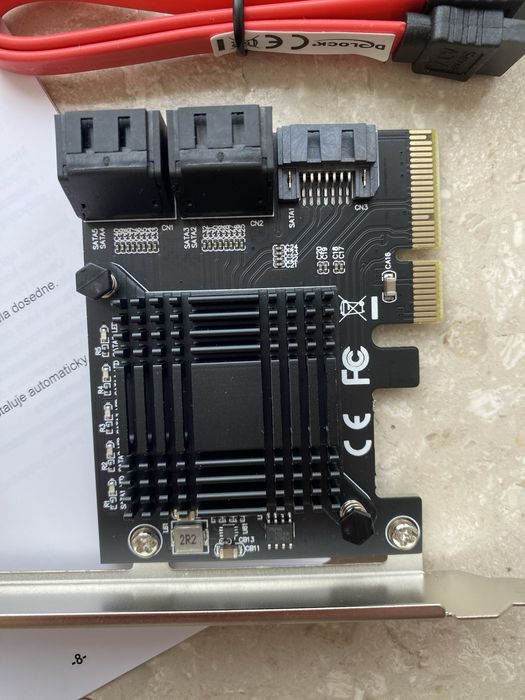 Delock 5 port SATA PCI Express x4 Card - Low Profile Form Factor