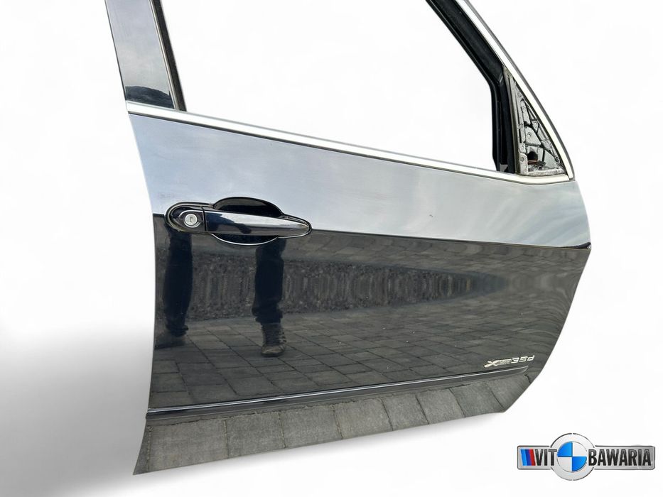 Drzwi prawy przód BMW X5 E70 Carbonschwarz