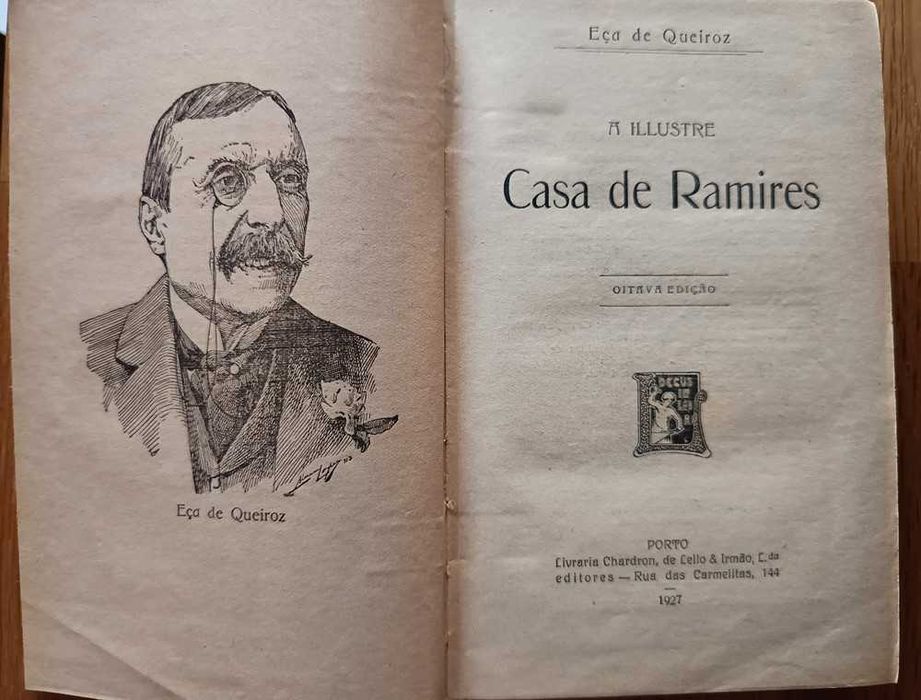A Ilustre Casa de Ramires - Eça de Queiroz (Ed.1927)