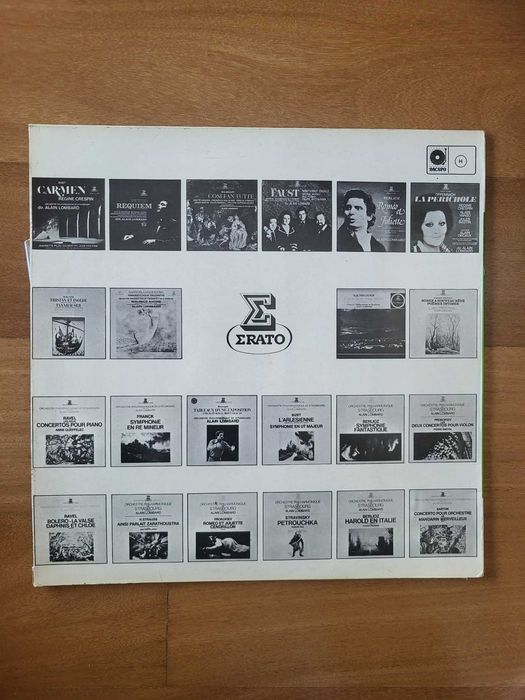Disco Vinil | "Boléro / La Valse / Daphnis et Chloé”, Maurice Ravel / Orchestre Philharmonique de Strasbourg