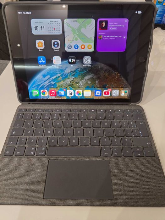 iPad 9 gen 10,2cala (64 GB, Wi-Fi, A2602 gwiezdna szarość) + akcesoria
