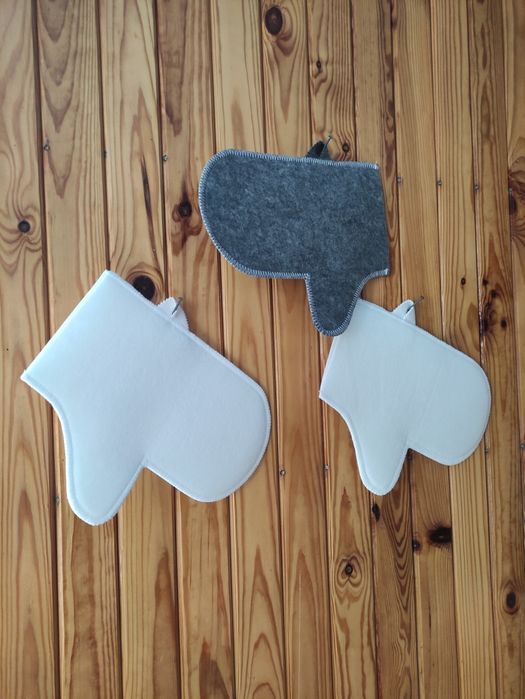 Рукавиці для сауни, лазні