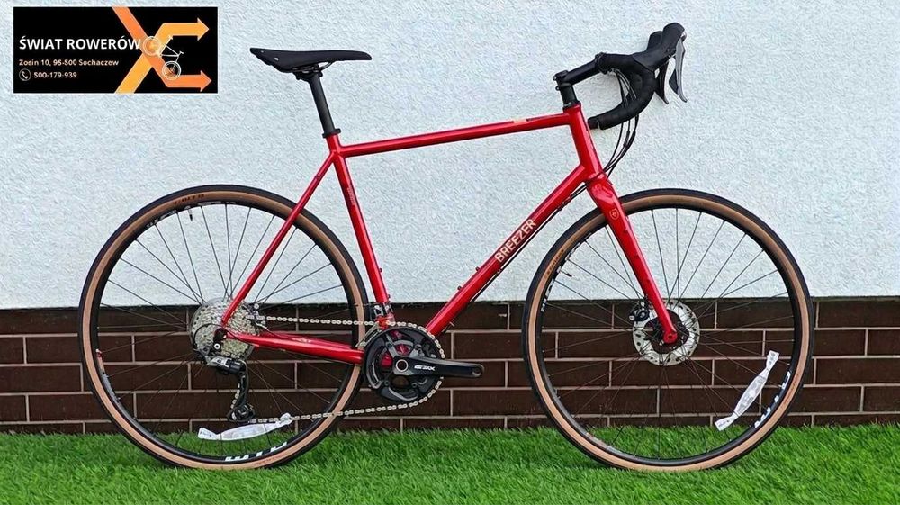 [Nowy] Gravel Breezer Inversion Team Cr-mo Karbon GRX 2x11