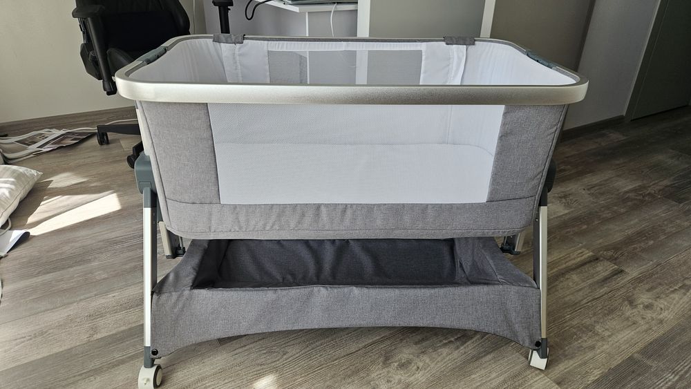 Приставне дитяче ліжечко Carrello Aria CRL-16402 2в1