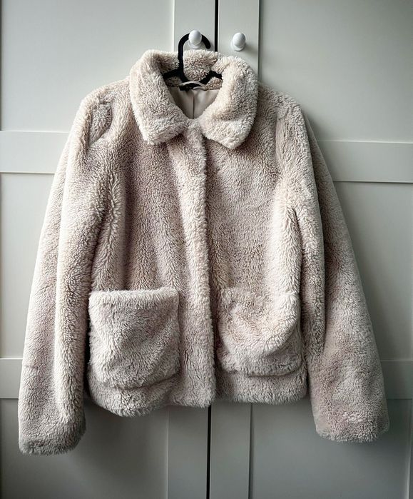 Kurtka baranek / miś / kożuszek / futerko h&m 36 s