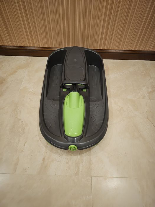 Керовані санки снігокат з кермом та  гальмом Stratos Bobsley