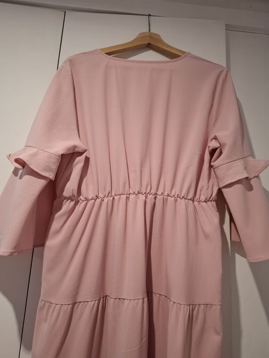 Vestido cor de rosa