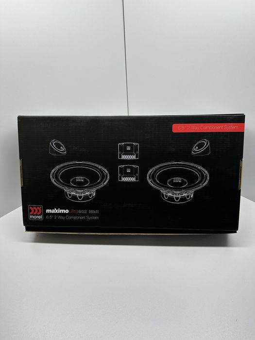 Morel MAXIMO ULTRA 602 MK || нова, гарантія 1 рік.