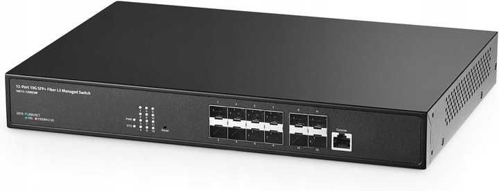 Binardat 12-portowy 10-gigabitowy przełącznik zarządzalny SFP
