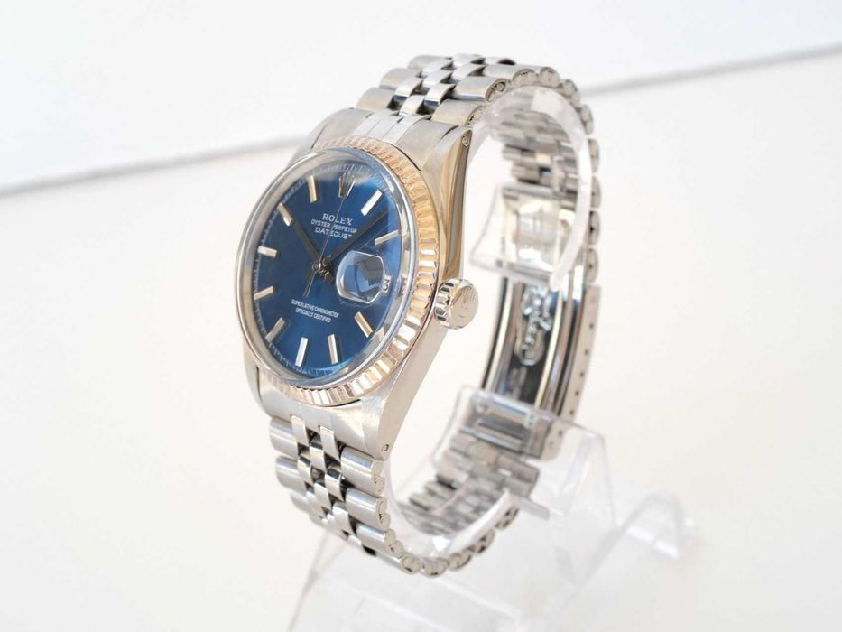 Rolex Datejust 36mm Jubilee Sigma Pie Pan Blue Dial