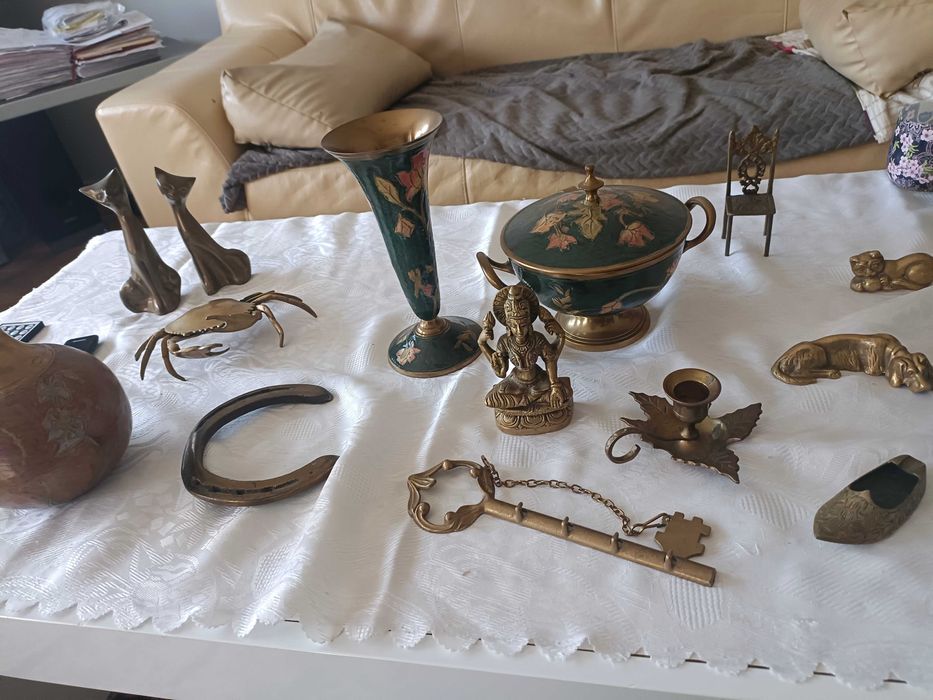 Podkowa mosiężna z dwych lat