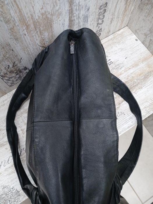 Велика шкіряна сумка