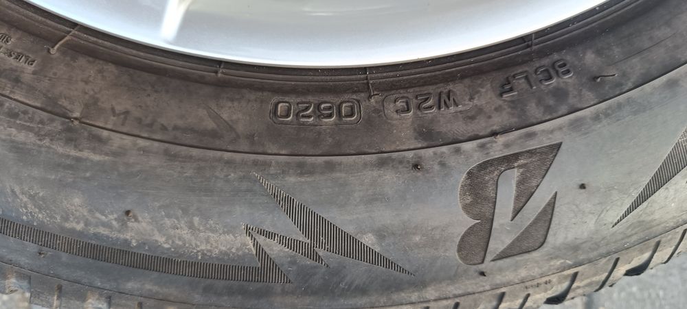 Felgi17 5x112 oryg Skoda Kodiaq opona zima 5,5mm 2020r kpl