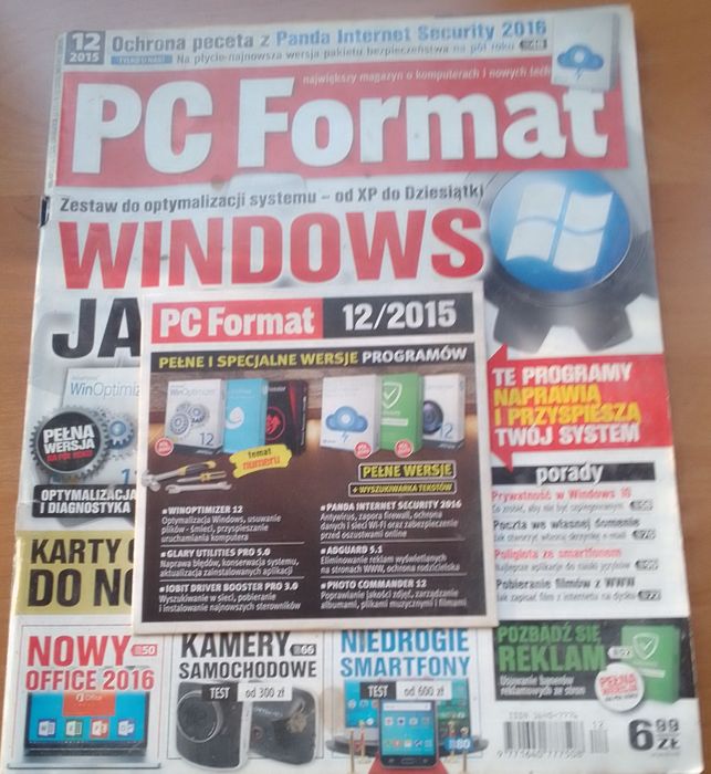 Sprzedam tanio gazety" PC FORMAT "