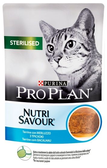 Karma dla kota po sterylizacji lub kastracji Purina Pro Plan DORSZ 85g