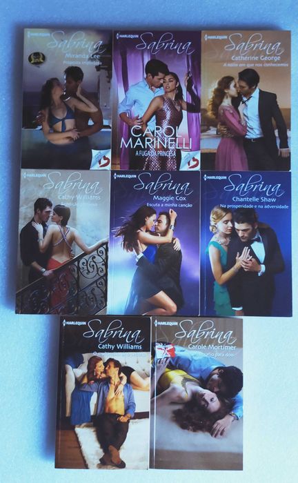 Romances-  coleção Sabrina da HLQ (já com portes)