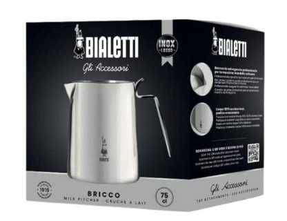 Bialetti - dzbanek do mleka  - Srebrny