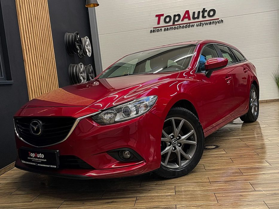 Mazda 6 * 2.0* NAVI * bezwypadkowa * MANUAL * zarejestrowana *