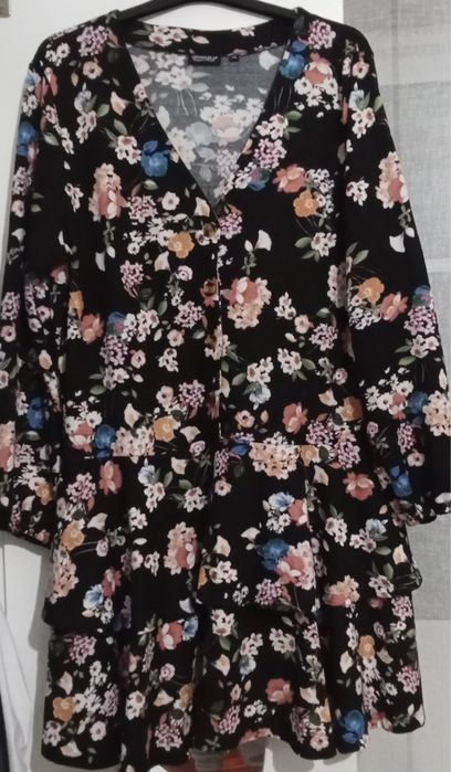 Vestido preto da Natura