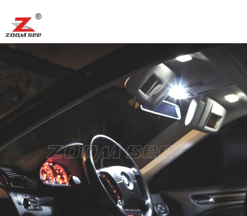 KIT COMPLETO DE 18 LÂMPADAS LED INTERIOR BMW SERIE 3 E46 COMPACTO 316TI 318TD 318TI 320TD 325TI 01-05