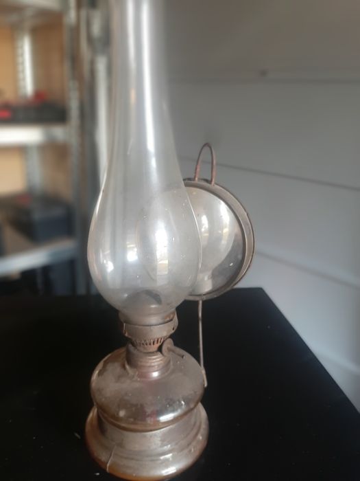 Lampa naftowa antyk
