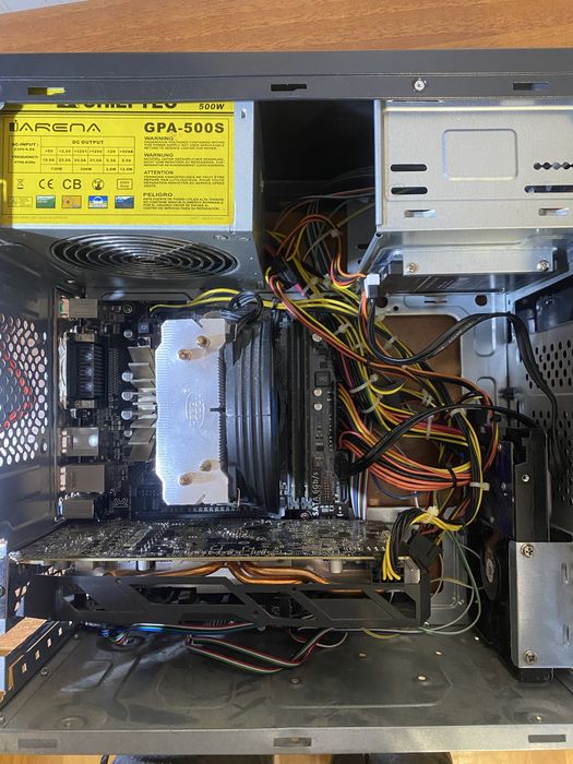 ПК i5-4460, RX 580 8 GB, 16 GB DDR3, SSD 500GB, HDD 500 GB
