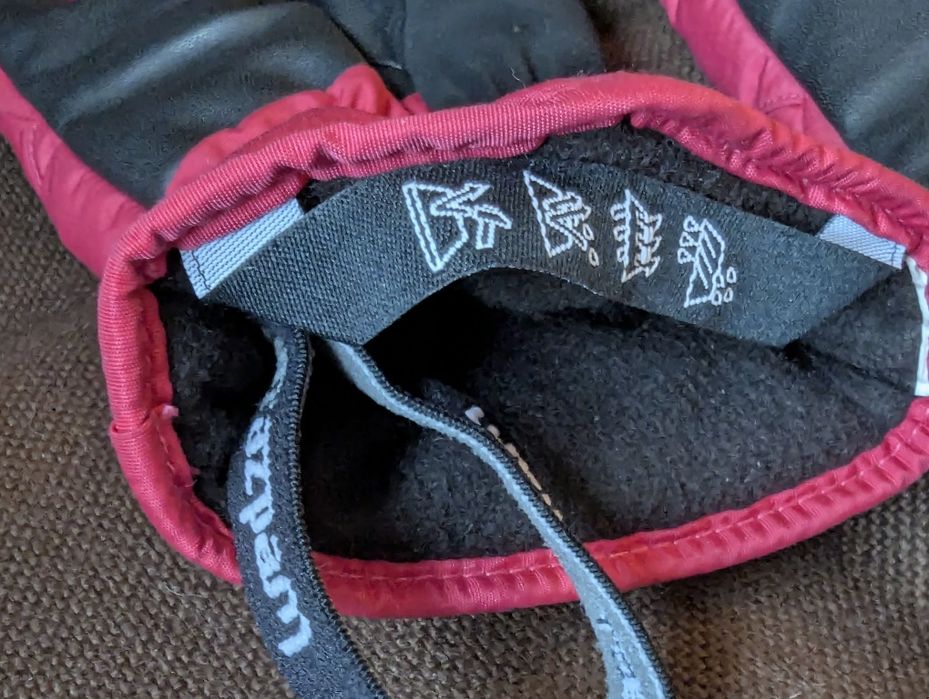 rękawiczki narciarskie dziewczęce