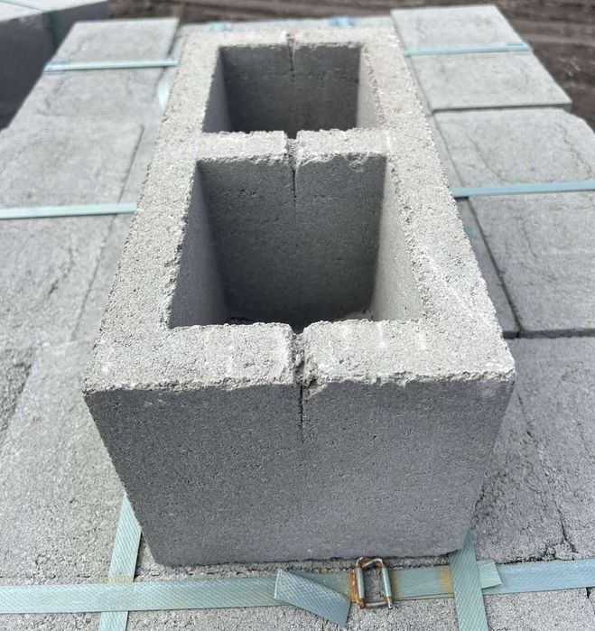 Шлакоблок  будівельний (20,5*40,5*20,5) с. Нове. Доставка. Низькі ціни