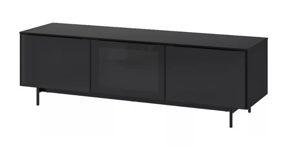 Movel TV com 3 portas de vidro