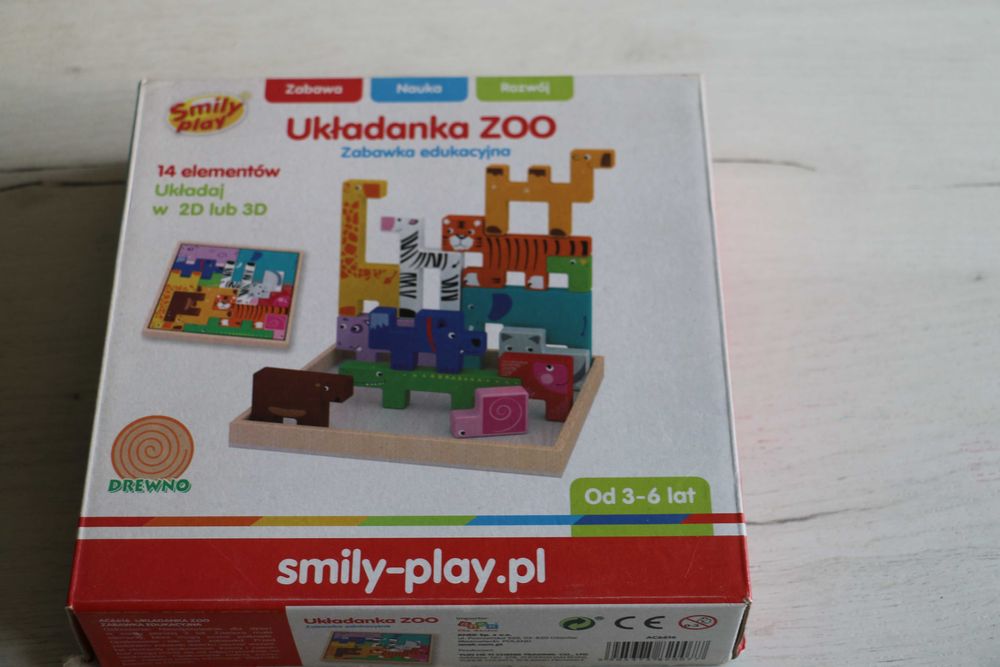 Układanka Zoo od 3-6 lat