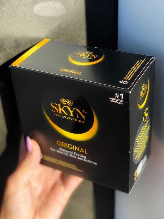 Презервативи Skyn Original 20 штук та 40 штук безлатексні преміум
