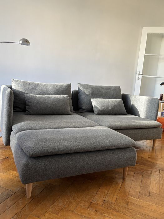 IKEA SÖDERHAMN – sofa z szezlongiem, bardzo dobry stan